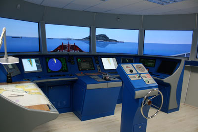 Bridge training simulator
